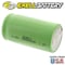 Exell Battery 1.2V 5000mAh NiMH C Size Rechargeable Battery w/ Tabs EBC-542-1 - alternate 5